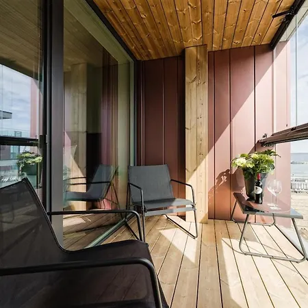 아파트 Elegant Seaview Flat In Noblessner 탈린